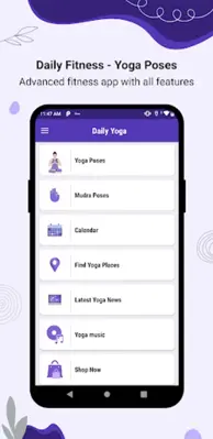 Daily Fitness - Yoga Poses android App screenshot 7